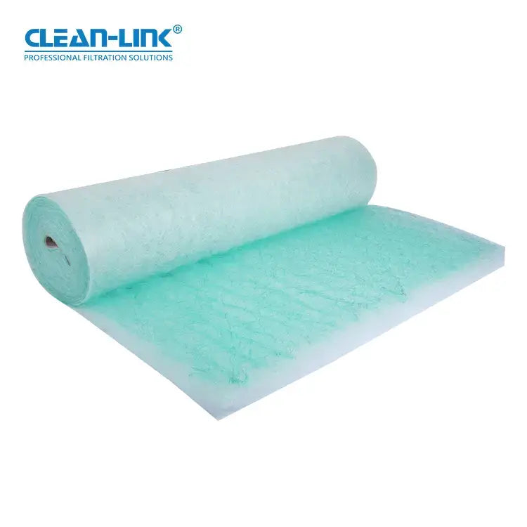 Clean-Link fiberglass filter media for paint booths